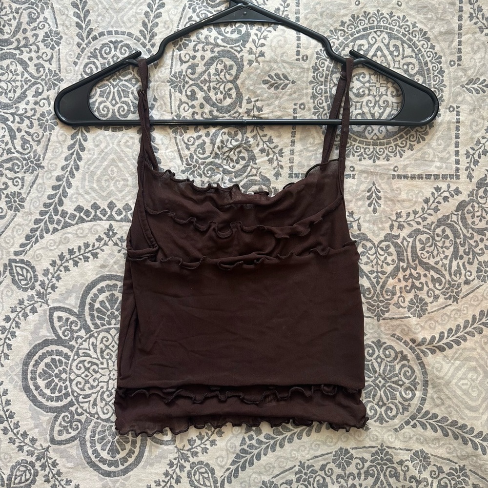 Urban Outfitters Sheer Tank Top